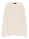 Fabiana Filippi V-neck Sweater In Brown