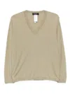 Fabiana Filippi V-neck Sweater In Neutral