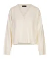 Fabiana Filippi Platinum Cardigan In Neutral