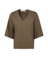 FABIANA FILIPPI CHAIN-LINK DETAIL BLOUSE