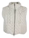 Fabiana Filippi Cashmere Jacket In Neutral