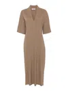 Fabiana Filippi Vestido Midi - Marrón