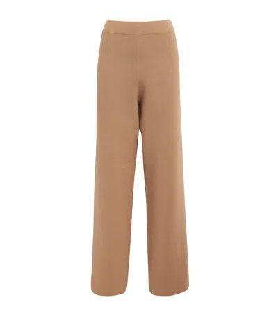 Fabiana Filippi Virgin Merino Wool Trousers In Burgundy