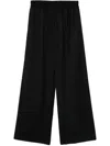 Fabiana Filippi Gabardine Trousers In Black