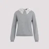 Fabiana Filippi Virgin Wool Pullover In Gray