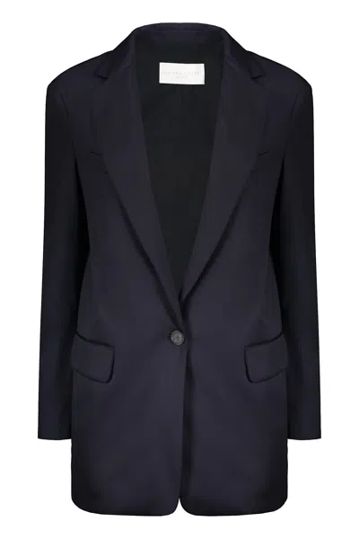 FABIANA FILIPPI VIRGIN WOOL SINGLE-BREASTED BLAZER