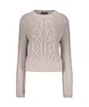 Fabiana Filippi Virgin Wool Sweater In Gray