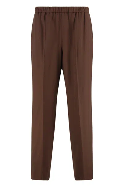 FABIANA FILIPPI FABIANA FILIPPI VIRGIN WOOL TROUSERS