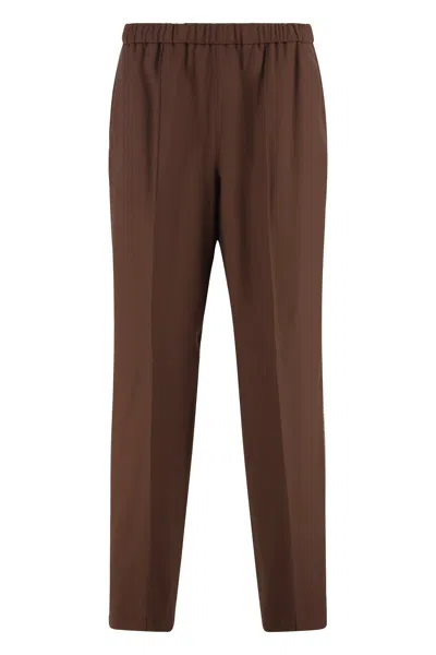 FABIANA FILIPPI FABIANA FILIPPI VIRGIN WOOL TROUSERS