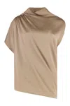 Fabiana Filippi Viscose Blend Blouse In Neutral