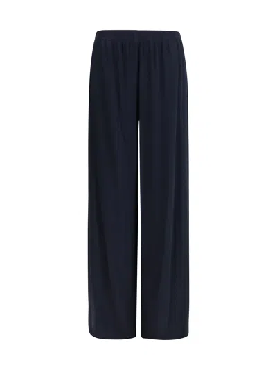 Fabiana Filippi Viscose-blend Trousers In Black