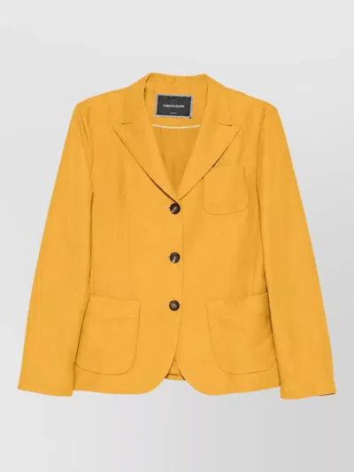Fabiana Filippi Viscose Linen Suit Jacket