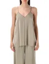 Fabiana Filippi Brown Viscose Top