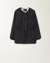 Fabiana Filippi Wavy Technical Jacket In Blue