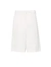 Fabiana Filippi Tailored Bermuda Shorts In Bianco