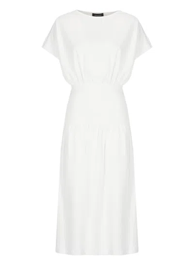 FABIANA FILIPPI FABIANA FILIPPI WHITE COTON DRESS