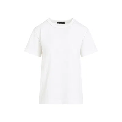 Fabiana Filippi White Cotton Jersey T-shirt