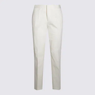 FABIANA FILIPPI FABIANA FILIPPI WHITE COTTON PANTS