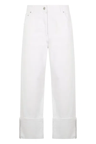 Fabiana Filippi White Denim Pants, Casual And Versatile.