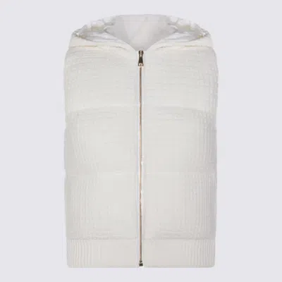 FABIANA FILIPPI WHITE DOWN JACKET
