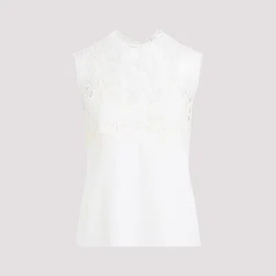 FABIANA FILIPPI WHITE LACE TOP