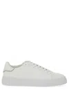 Fabiana Filippi White Leather Sneakers With Classic Lace-up Design