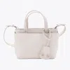 Fabiana Filippi White Leather Top Handle Bag