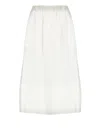 Fabiana Filippi White Linen Skirt
