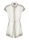 Fabiana Filippi Drawstring Waist Blouse