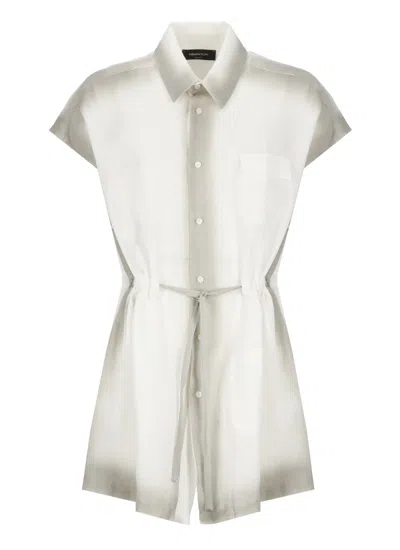 FABIANA FILIPPI FABIANA FILIPPI WHITE LINEN VEST