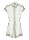 Fabiana Filippi Drawstring Waist Blouse