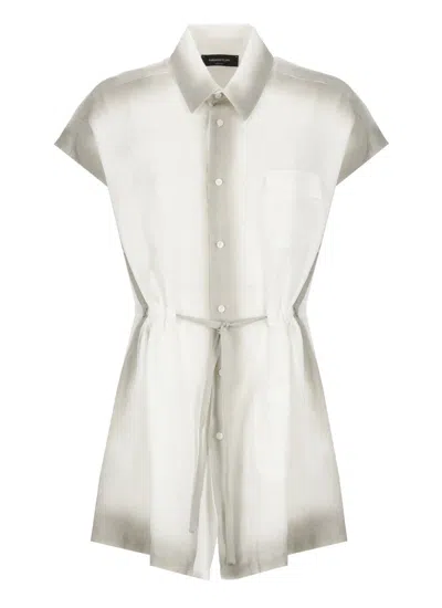FABIANA FILIPPI WHITE LINEN VEST