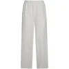 Fabiana Filippi Viscose-linen Blend Trousers In White
