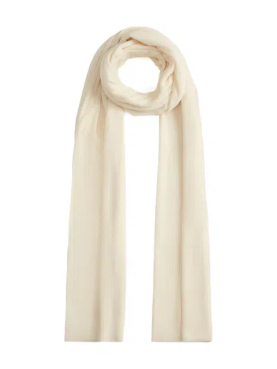 FABIANA FILIPPI WHITE PLAIN SCARF