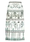 Fabiana Filippi Printed Midi Skirt