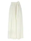 Fabiana Filippi Wide Range Of Trousers Pants In White