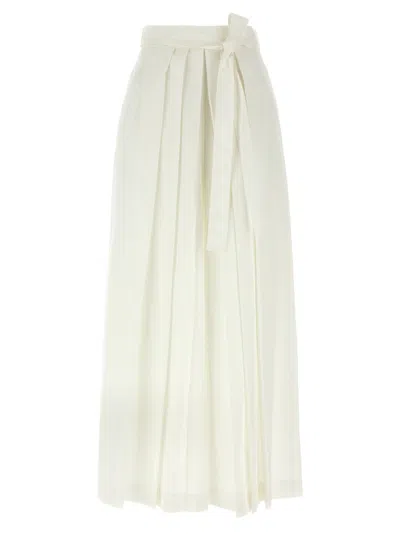 FABIANA FILIPPI WHITE WIDE RANGE OF TROUSERS