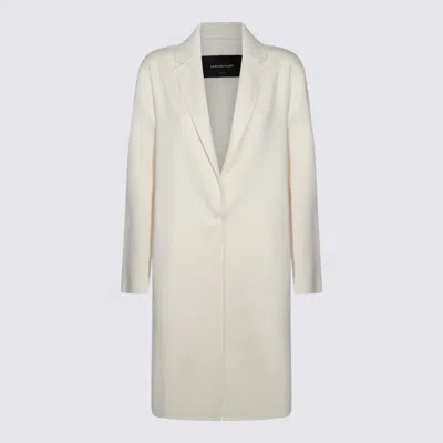 FABIANA FILIPPI WHITE WOOL COAT