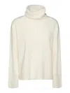 Fabiana Filippi White Wool Knitwear In Blanco