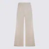 Fabiana Filippi Trousers Light And Natural In Neutral