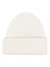 Fabiana Filippi Ribbed-knit Beanie In White