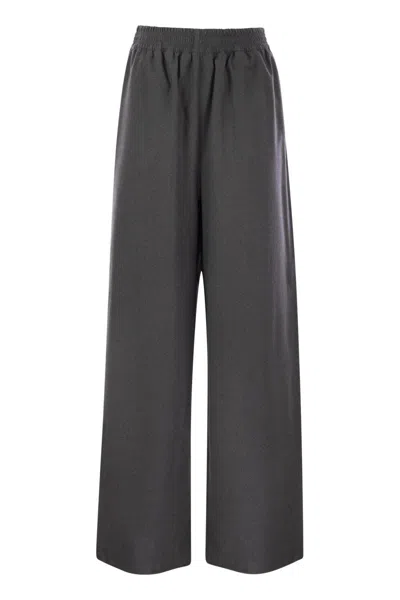 FABIANA FILIPPI FABIANA FILIPPI WIDE FLANNEL TROUSERS