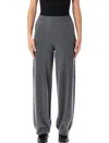 Fabiana Filippi Wide Jogging Pants In Gray