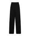 Fabiana Filippi Wide-leg Casual Pants In Black