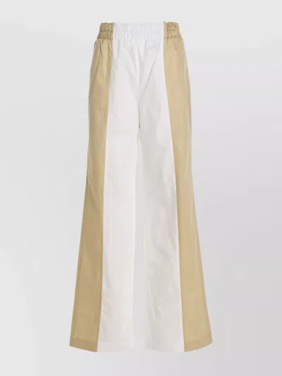 Fabiana Filippi Multicolor Loose Leg Two-color Pants