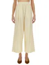 Fabiana Filippi High Waist Wide-leg Trousers In Neutrals