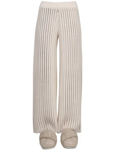 Fabiana Filippi Wide Leg Pants For Women In Neutral