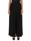 Fabiana Filippi Wide Leg Pants In Black