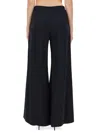 Fabiana Filippi Wide-leg Trousers With Tailored Fit In Blue