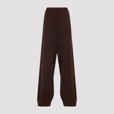 Fabiana Filippi Relaxed Fit Wide Leg Trousers In Brown